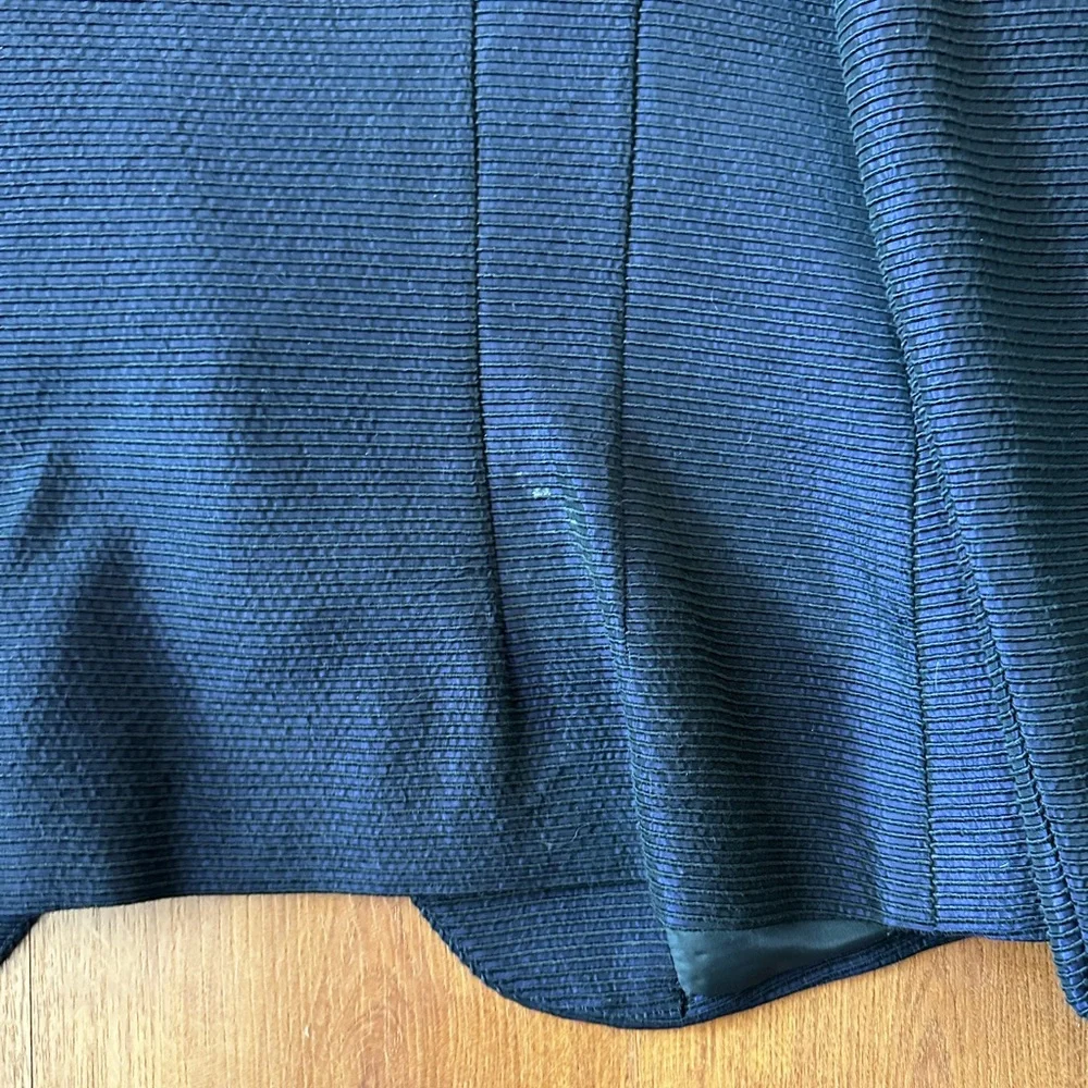 Vintage Christian Dior Iridescent Blue Blazer - Picture 9 of 14
